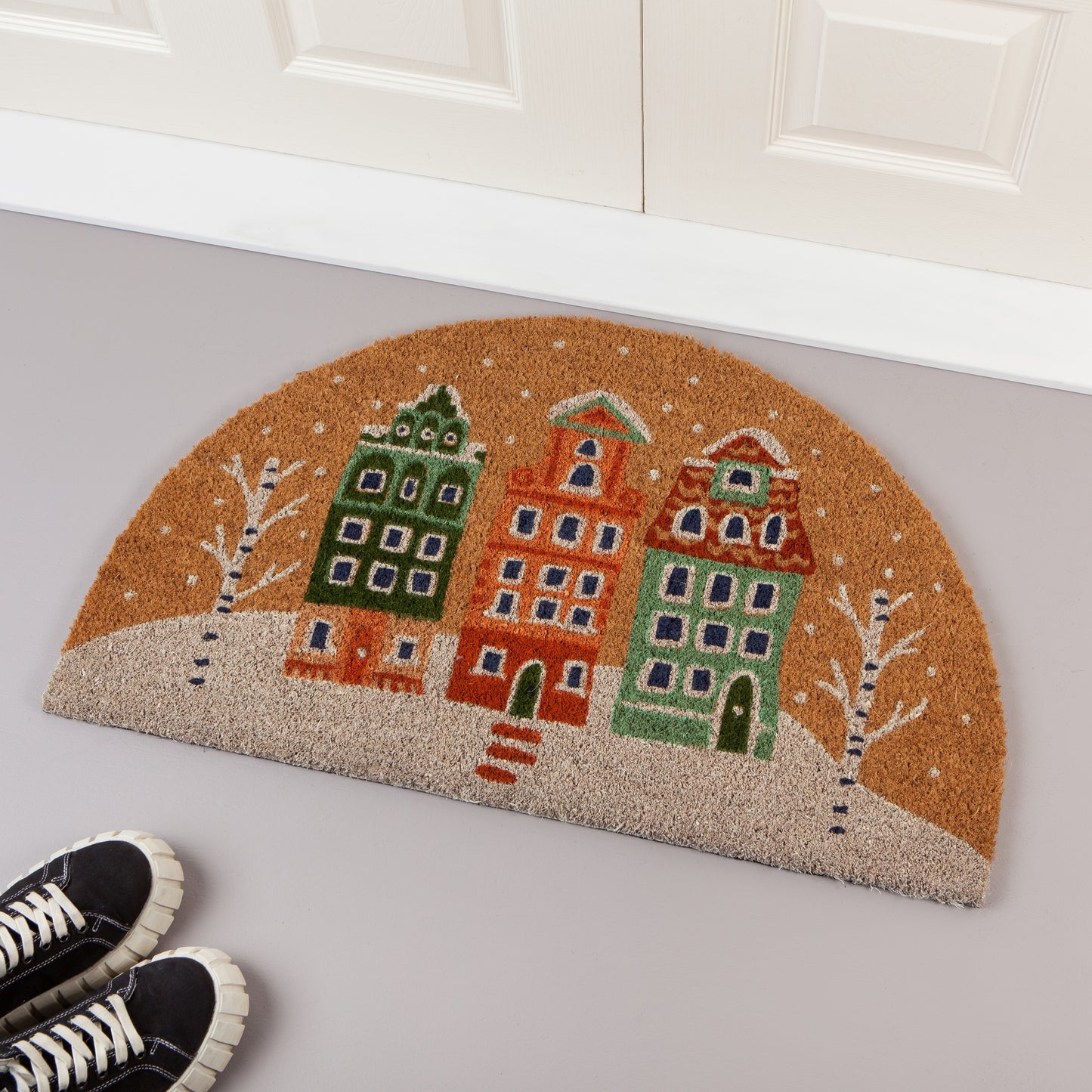 Candy Cane Lane Doormat