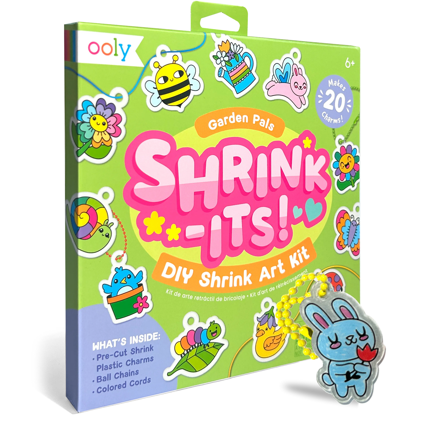 Shrink-Its!: D.I.Y. Shrink Art Kit - Garden Pals (28 PC Set)