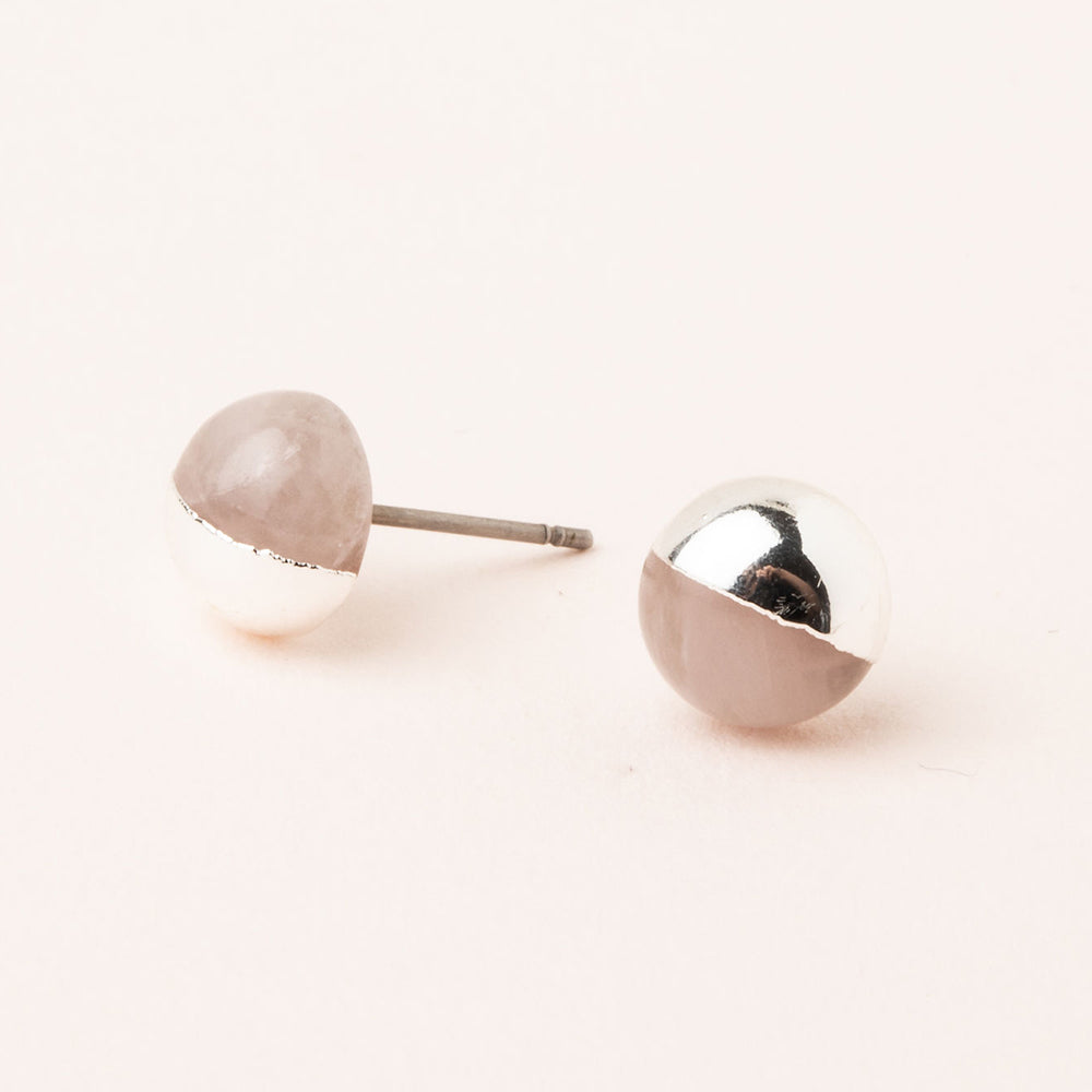 Dipped Stone Stud Scout Earrings