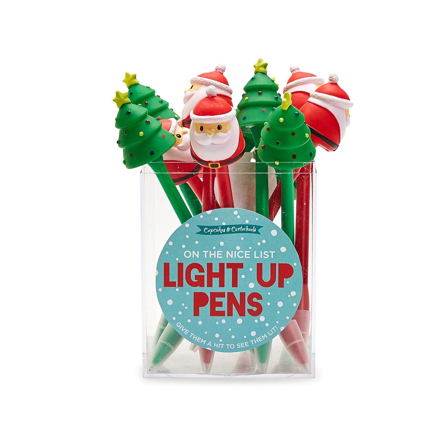 On the Nice List Light Up Pens