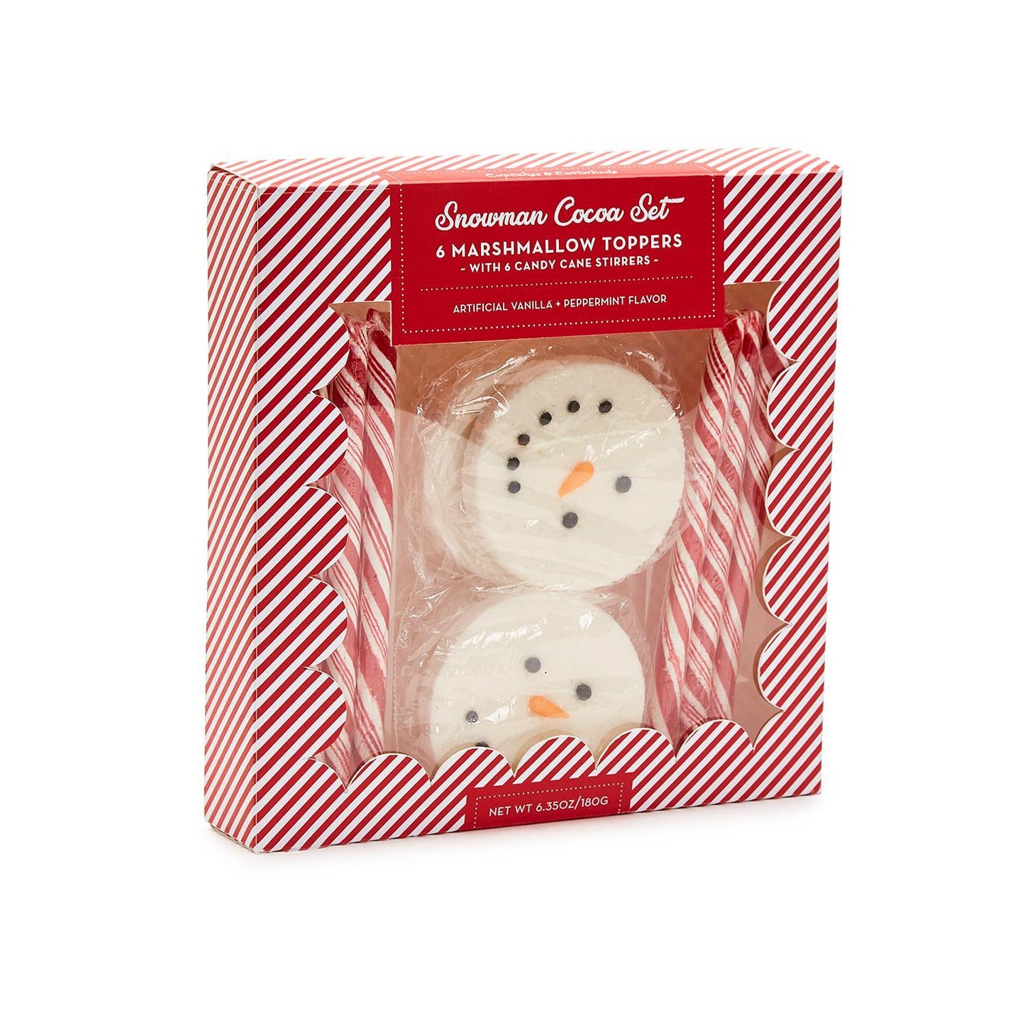 Snowman Marshmallow Topper