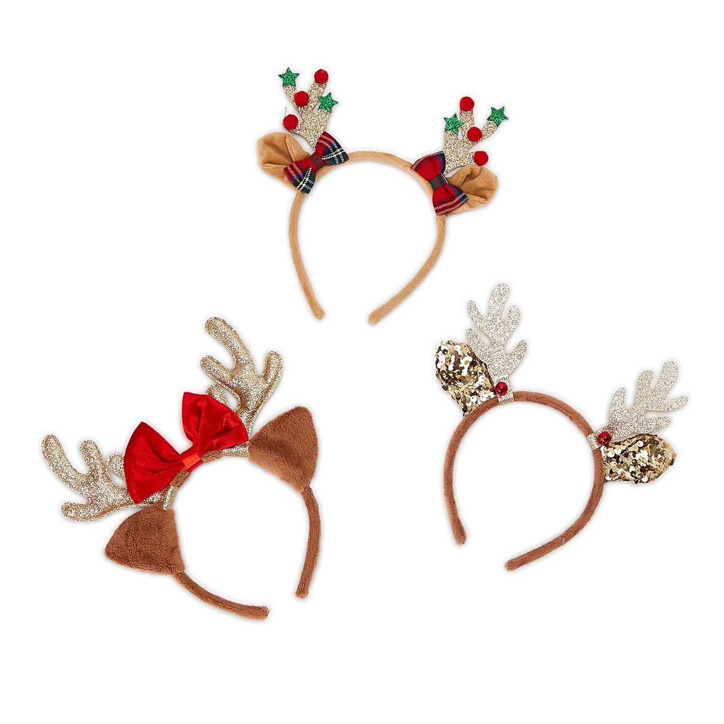 Glitter Antlers Headband