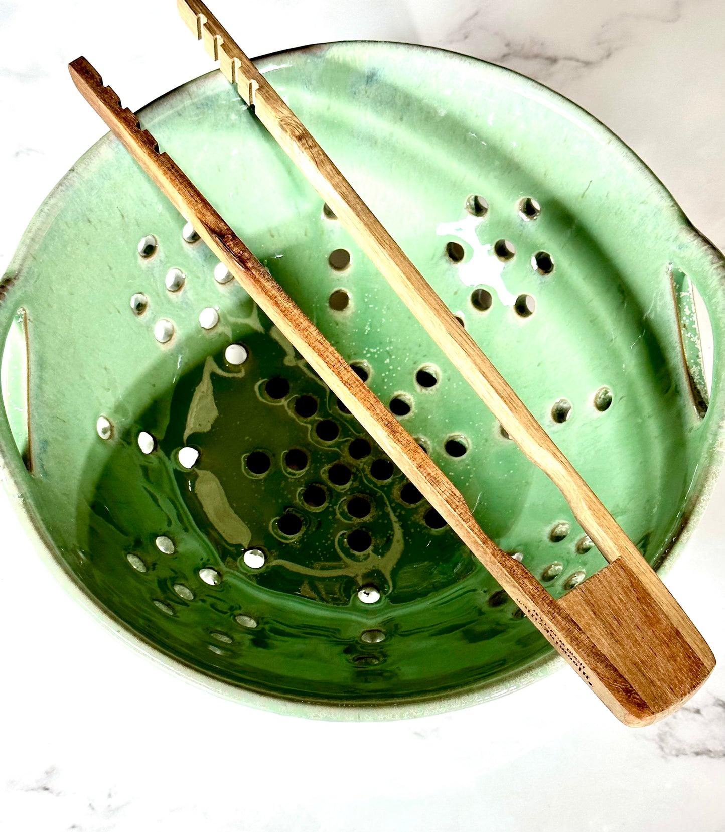 Acacia Wood Tongs