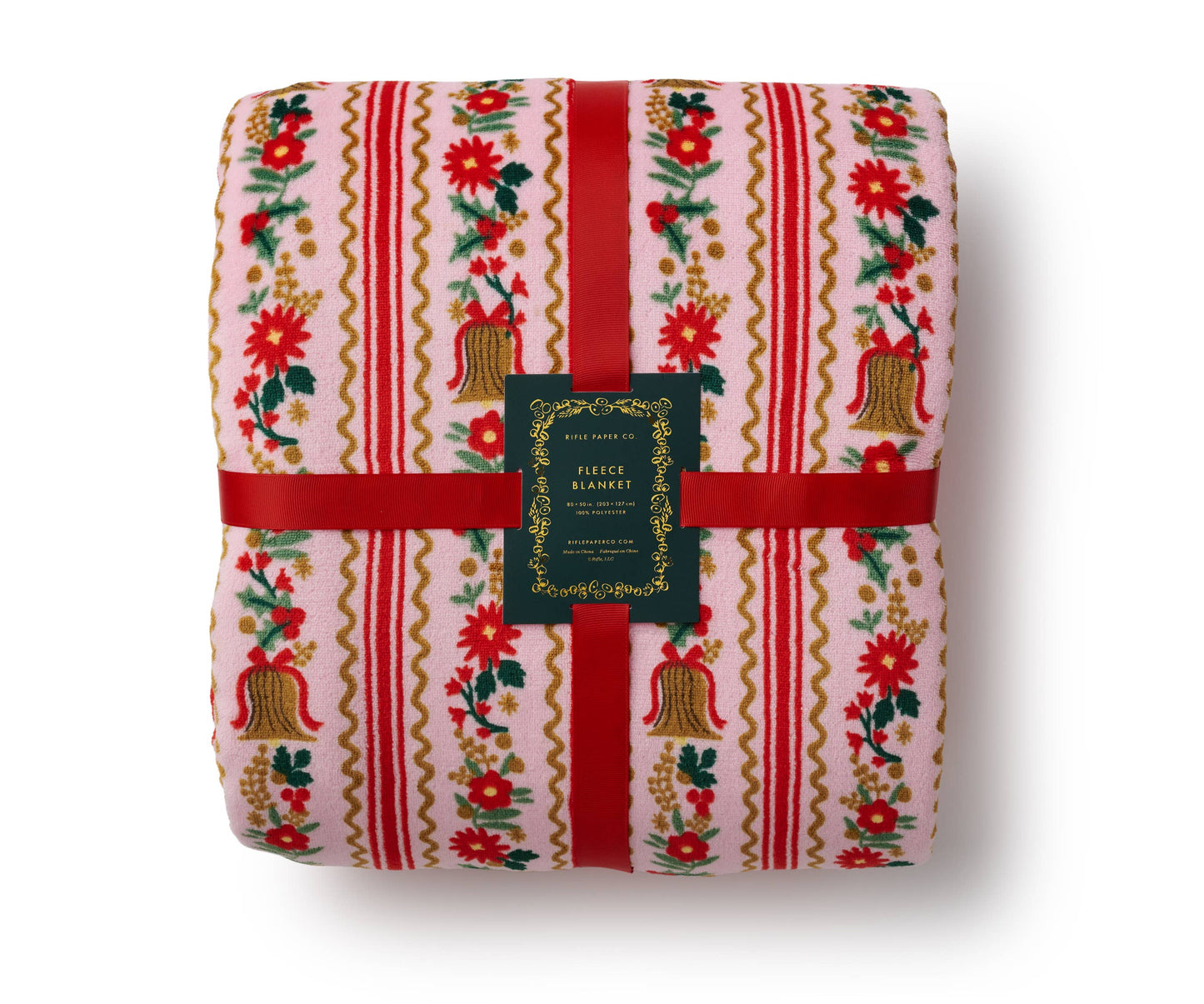 Holly Jolly Fleece Blanket