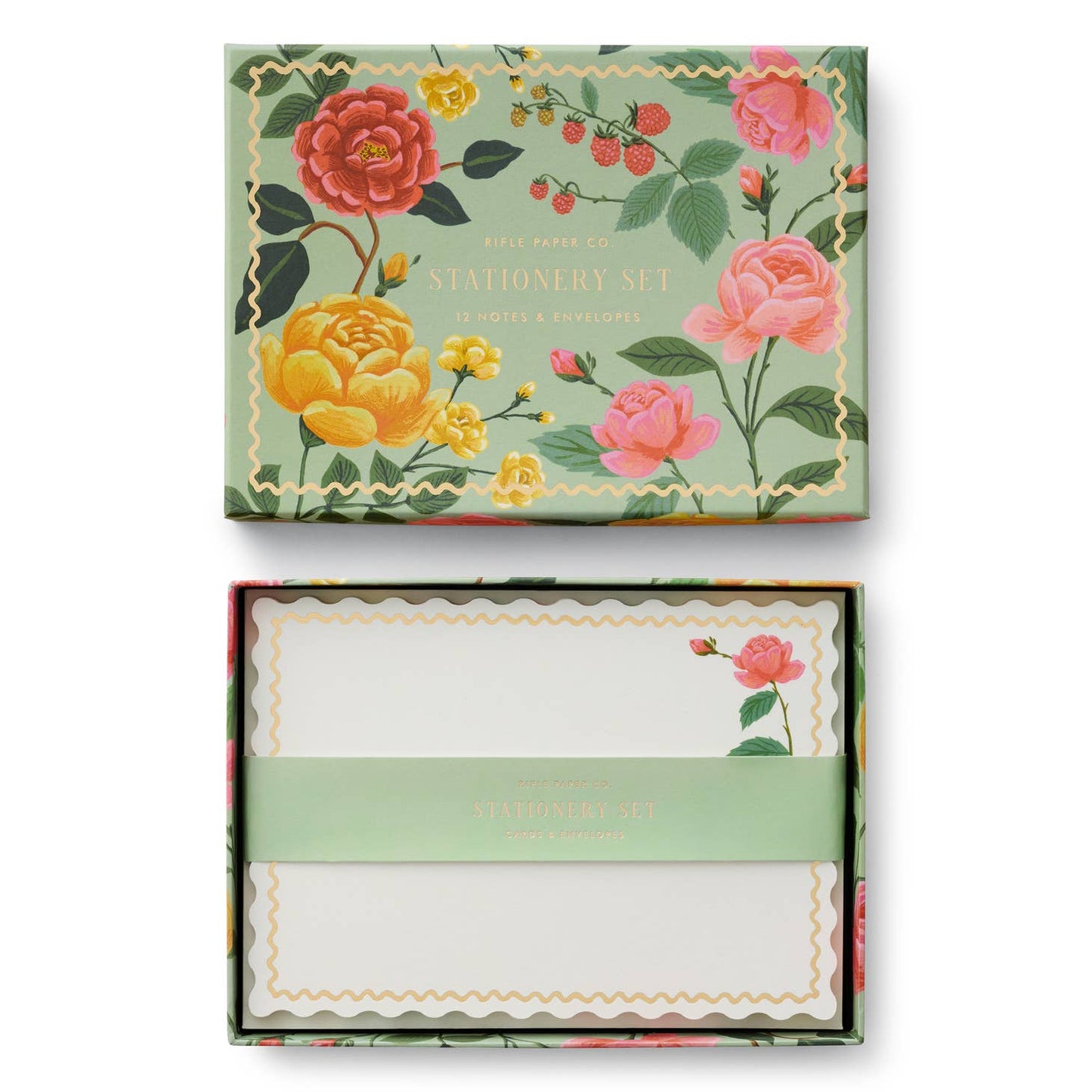 Roses Stationary Set