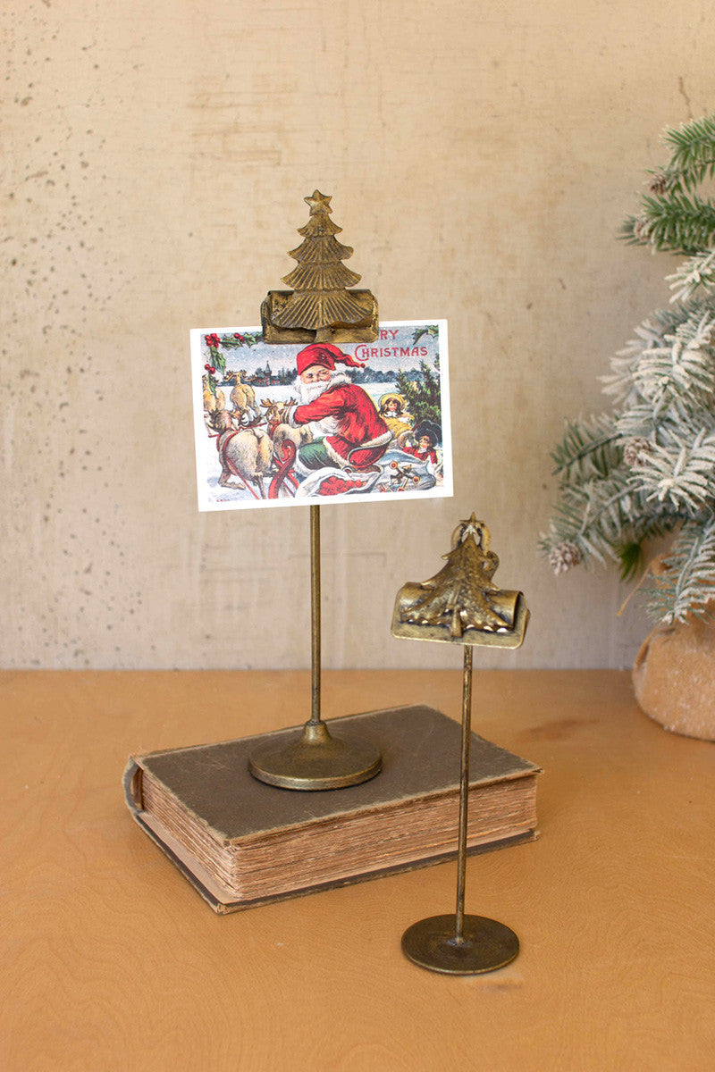 Christmas Tree Clips on Stand