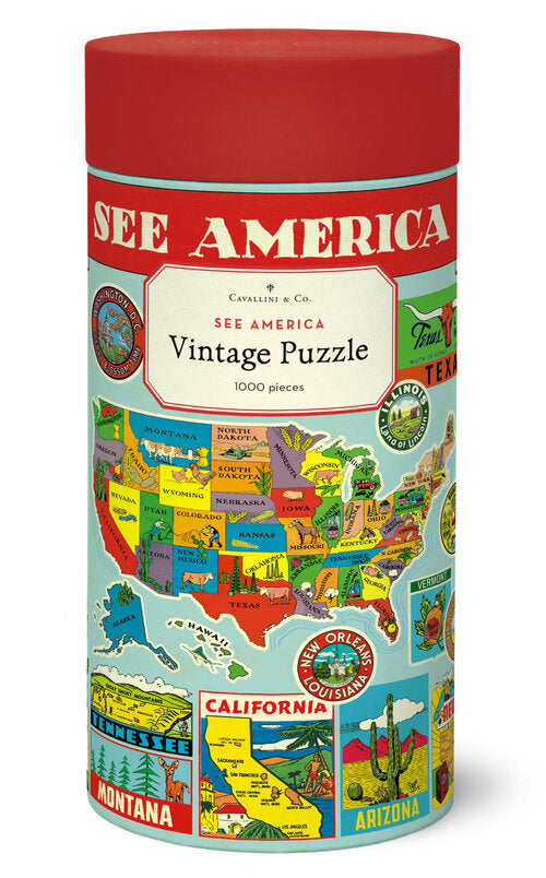 Vintage Puzzles (Multiple Designs)