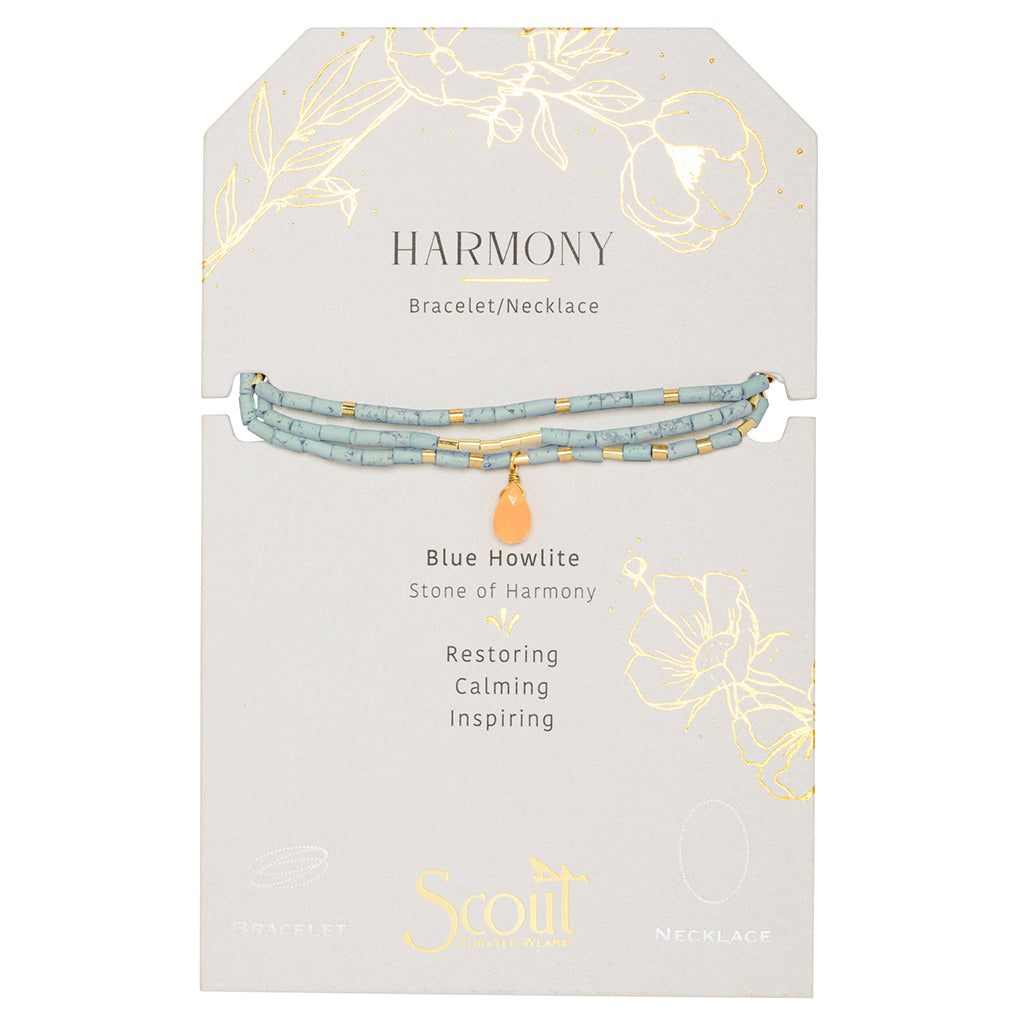 Scout Teardrop Stone Wrap