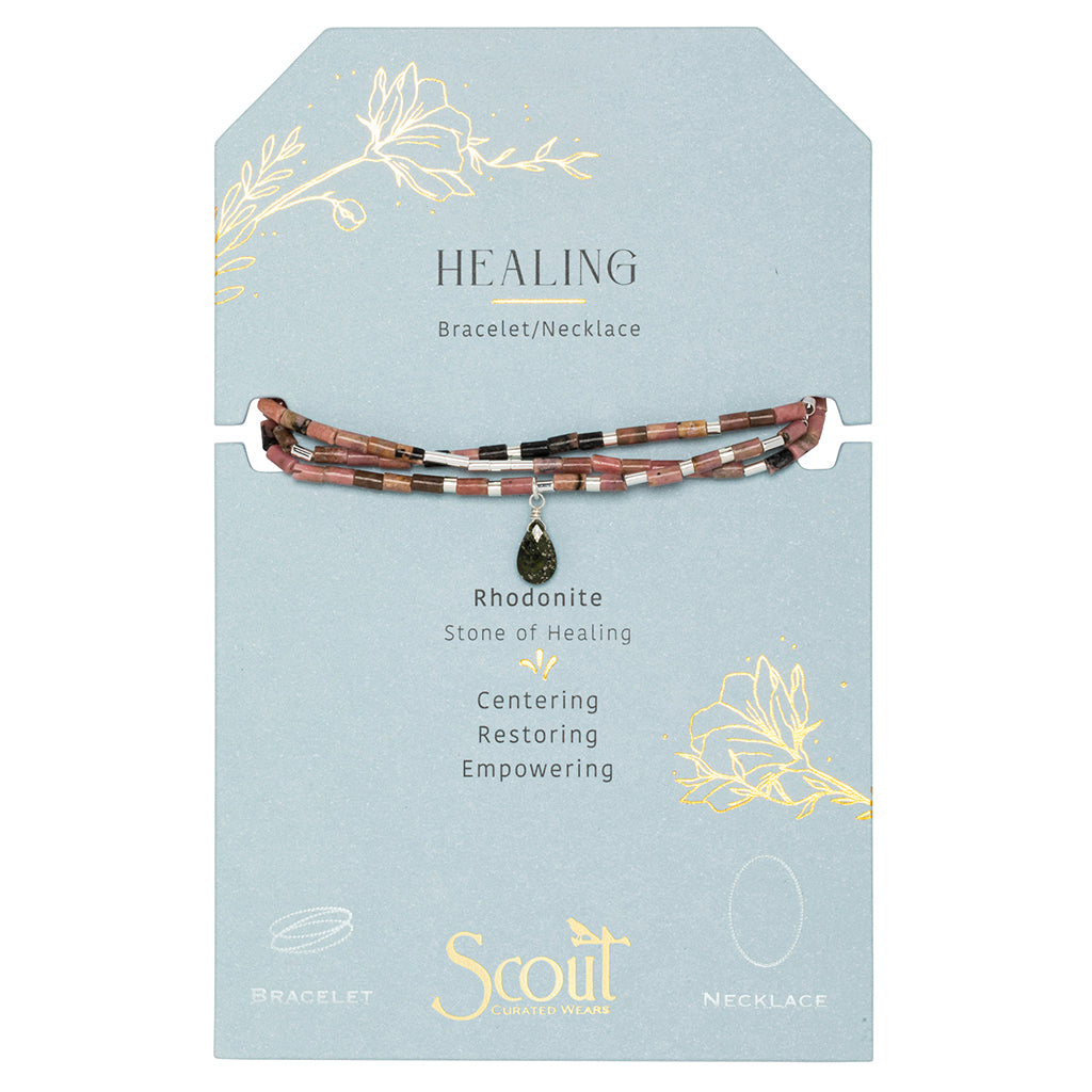 Scout Teardrop Stone Wrap