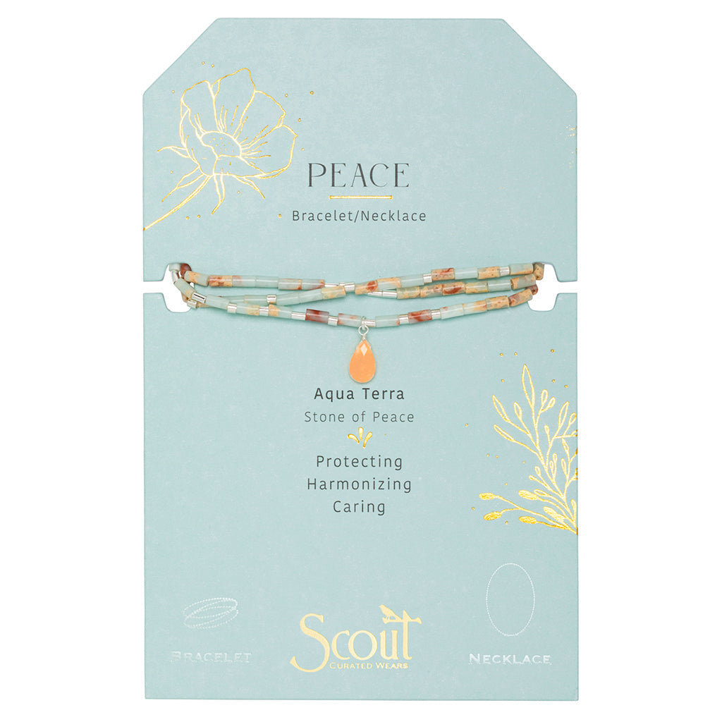 Scout Teardrop Stone Wrap