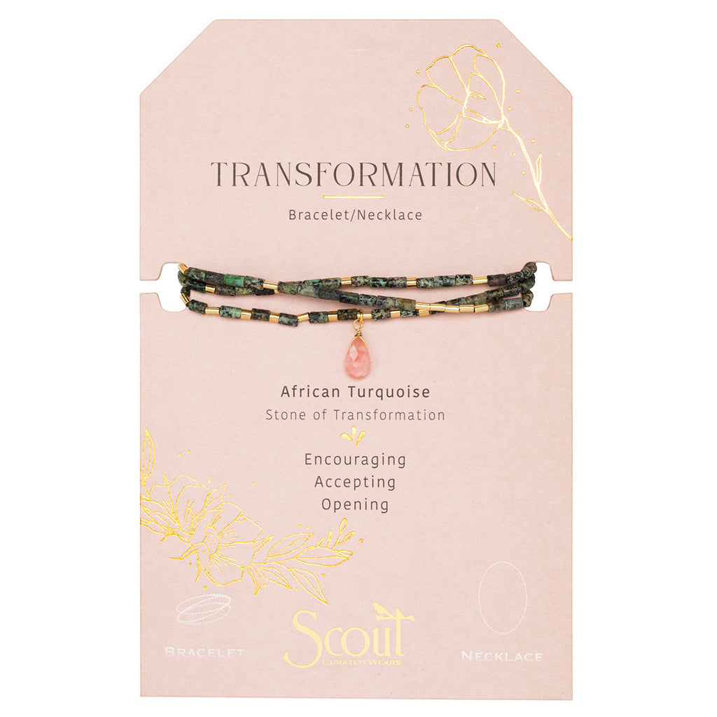 Scout Teardrop Stone Wrap