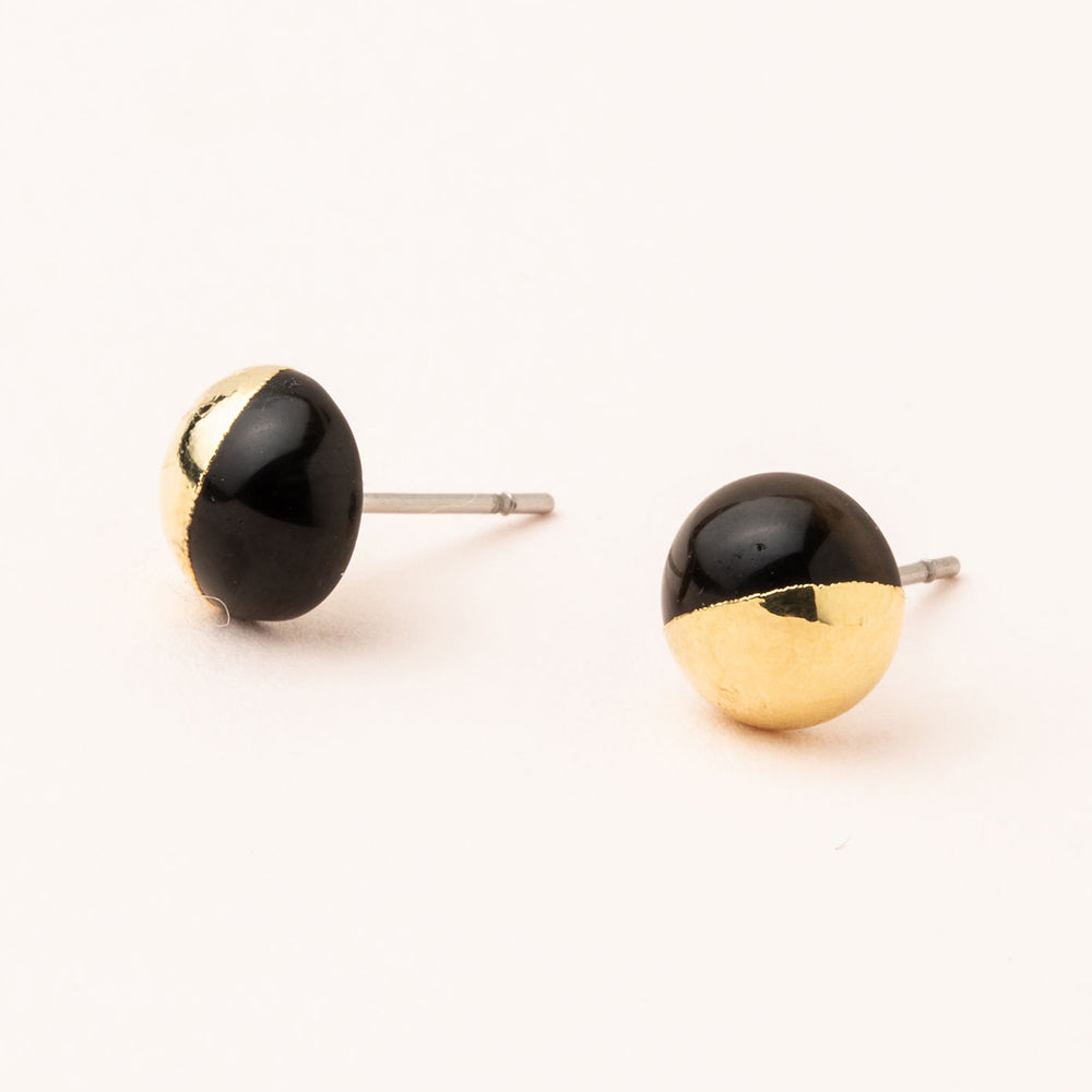 Dipped Stone Stud Scout Earrings