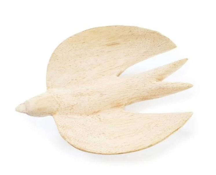 Hand Carved Wooden Birds