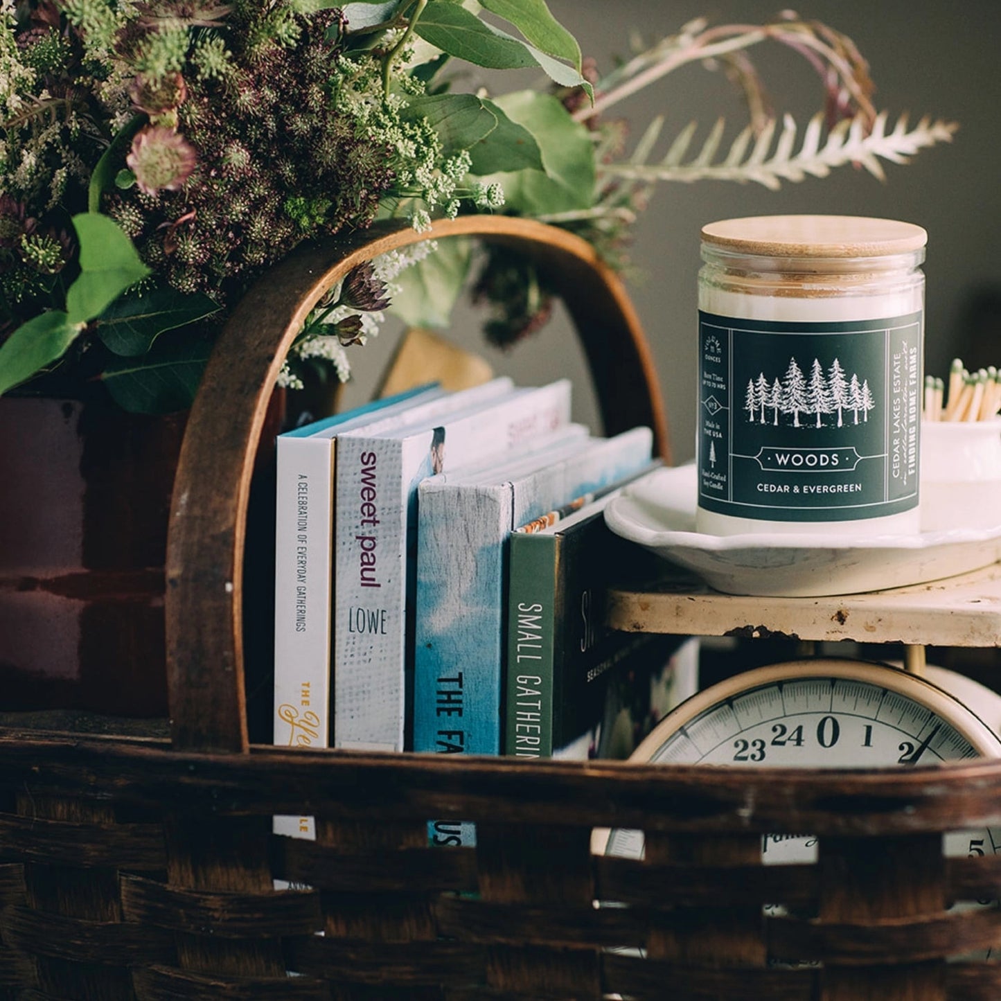 Soy Candle Woods, Woody Scent