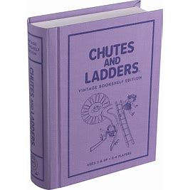 Vintage Bookshelf Board Games