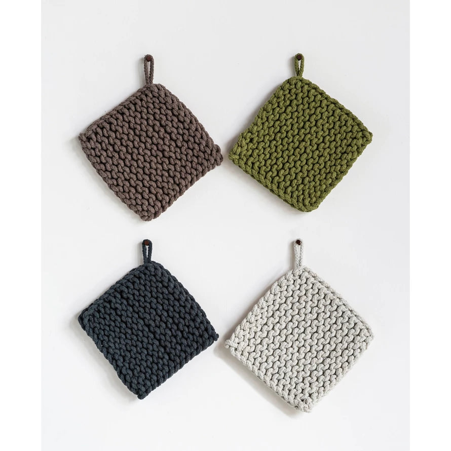 Crocheted Pot Holders, Sonoma