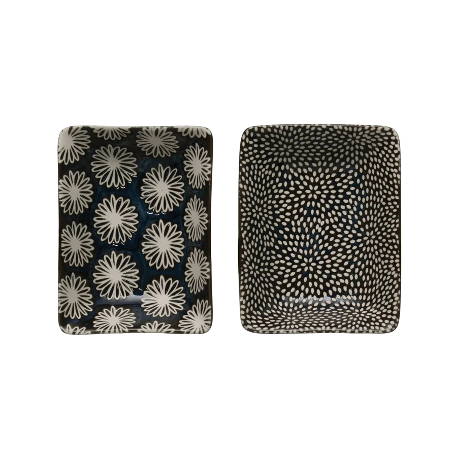 Rectangle Stoneware Dish