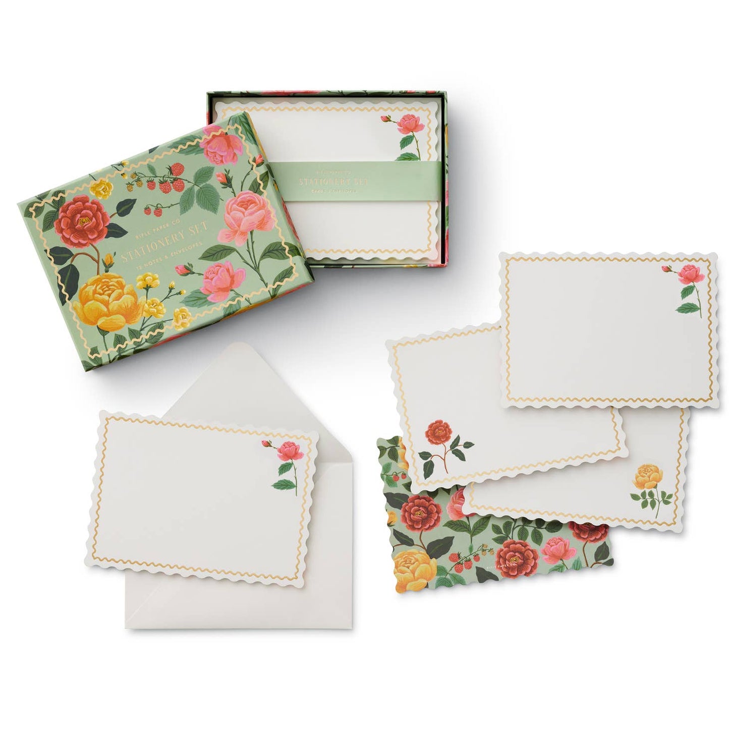 Roses Stationary Set