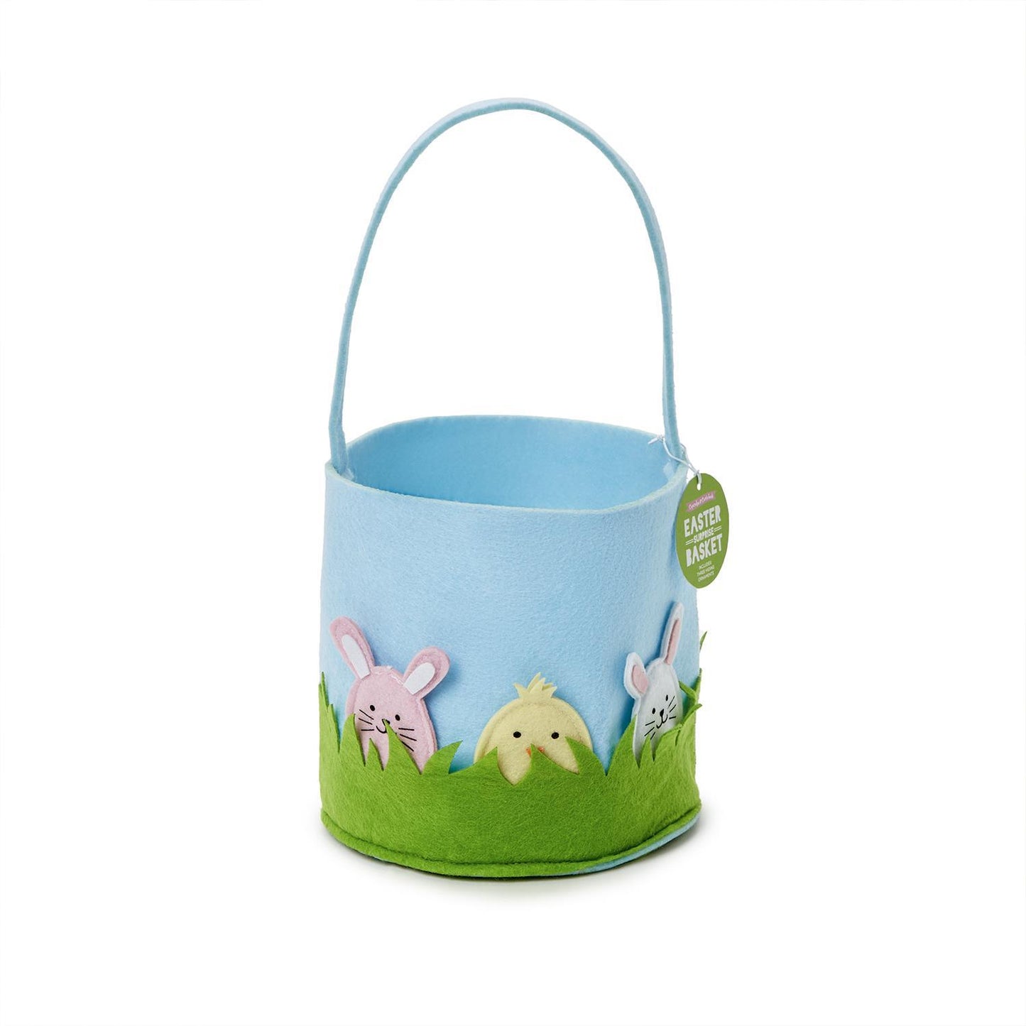 Felt Easter Basket W/ Removable Ornaments