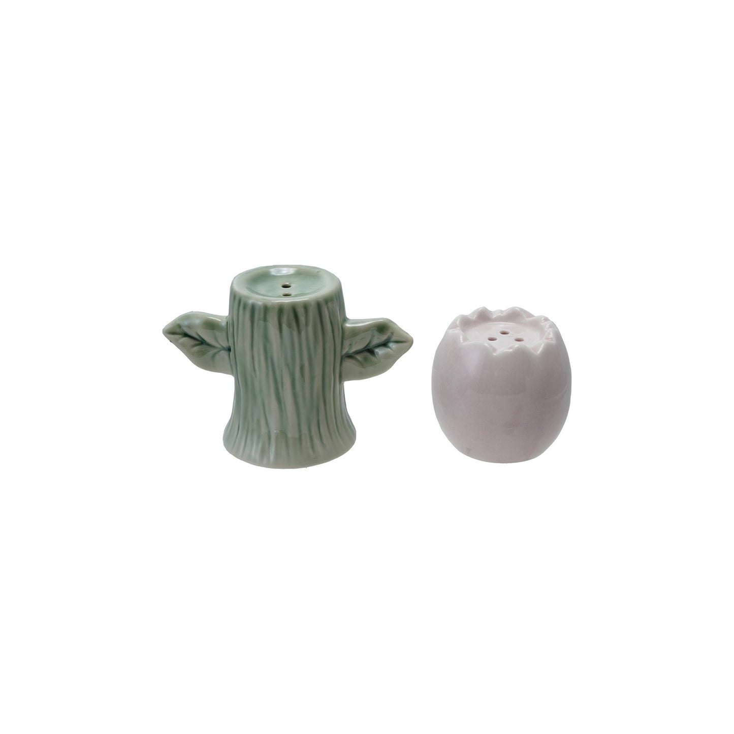 Flower Stackable Salt & Pepper Set