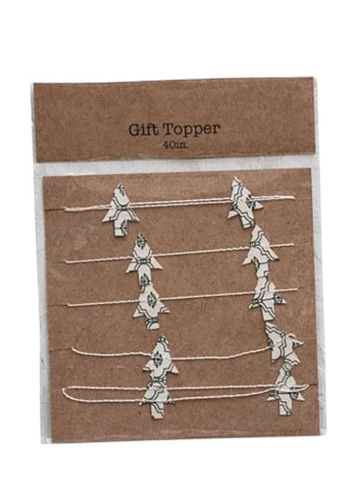 Handmade Recycled Paper Mini Garland