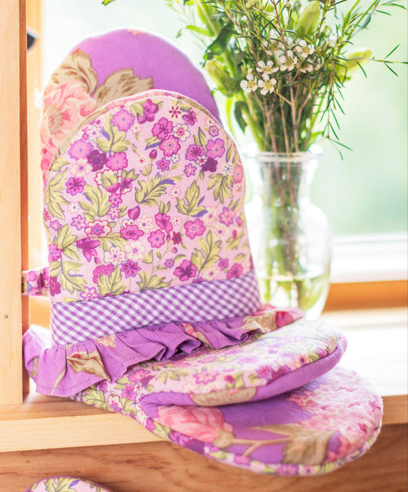 Patchwork Mini Mitt, Set Of 2