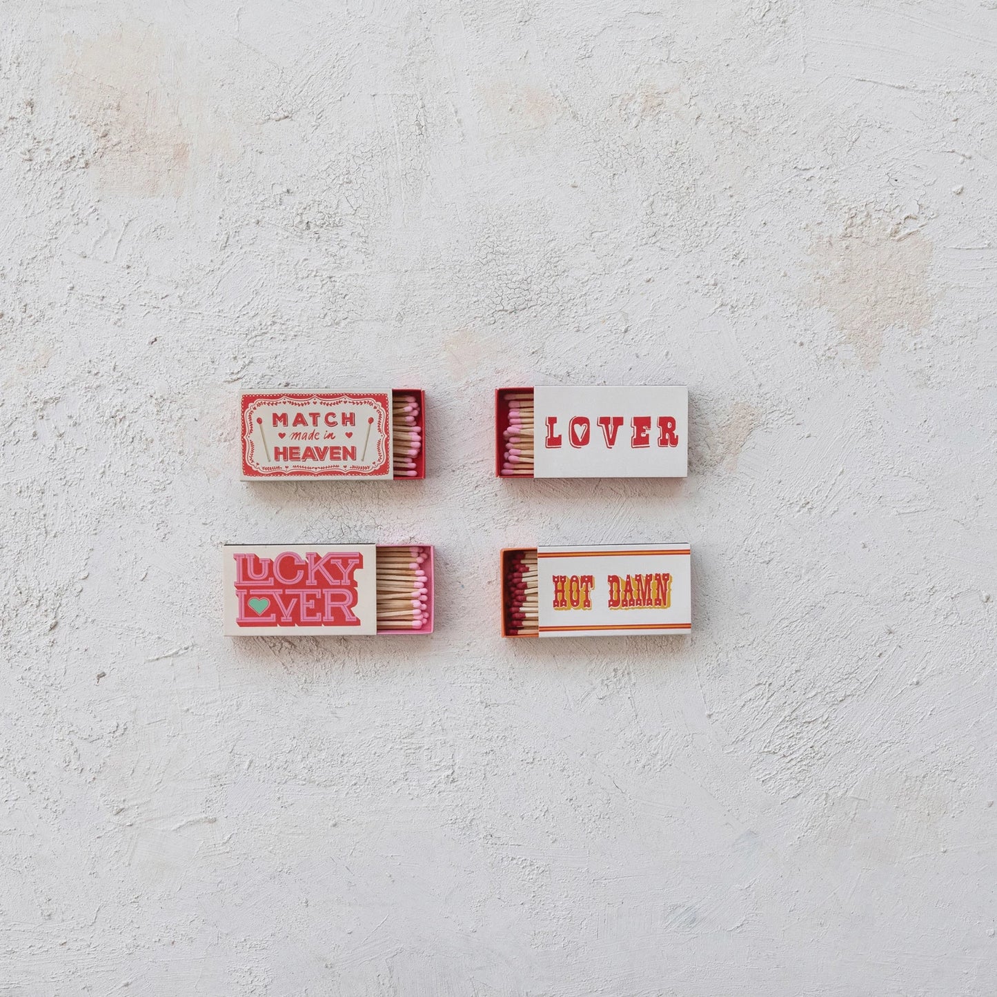 Safety Matches in Matchbox with Saying
