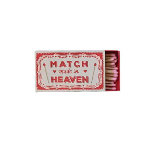Safety Matches in Matchbox with Saying