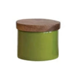 Stainless Steel Mini Pinch Pot with Acacia Wood Lid