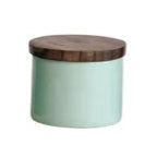 Stainless Steel Mini Pinch Pot with Acacia Wood Lid