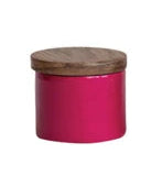 Stainless Steel Mini Pinch Pot with Acacia Wood Lid
