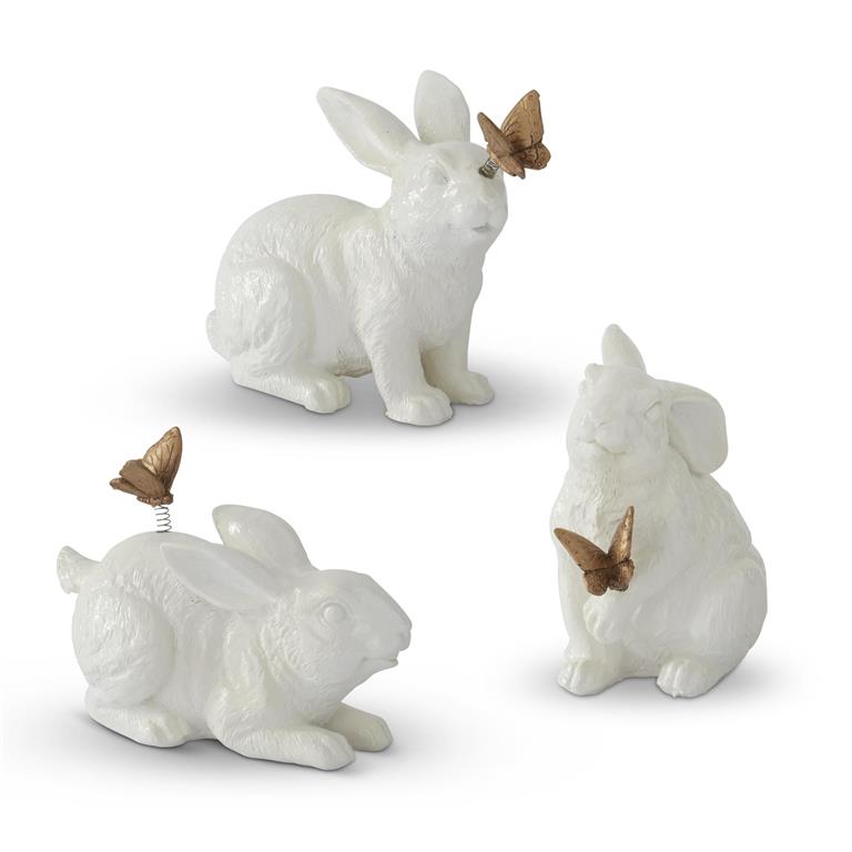Garden Rabbit w/ Butterfly