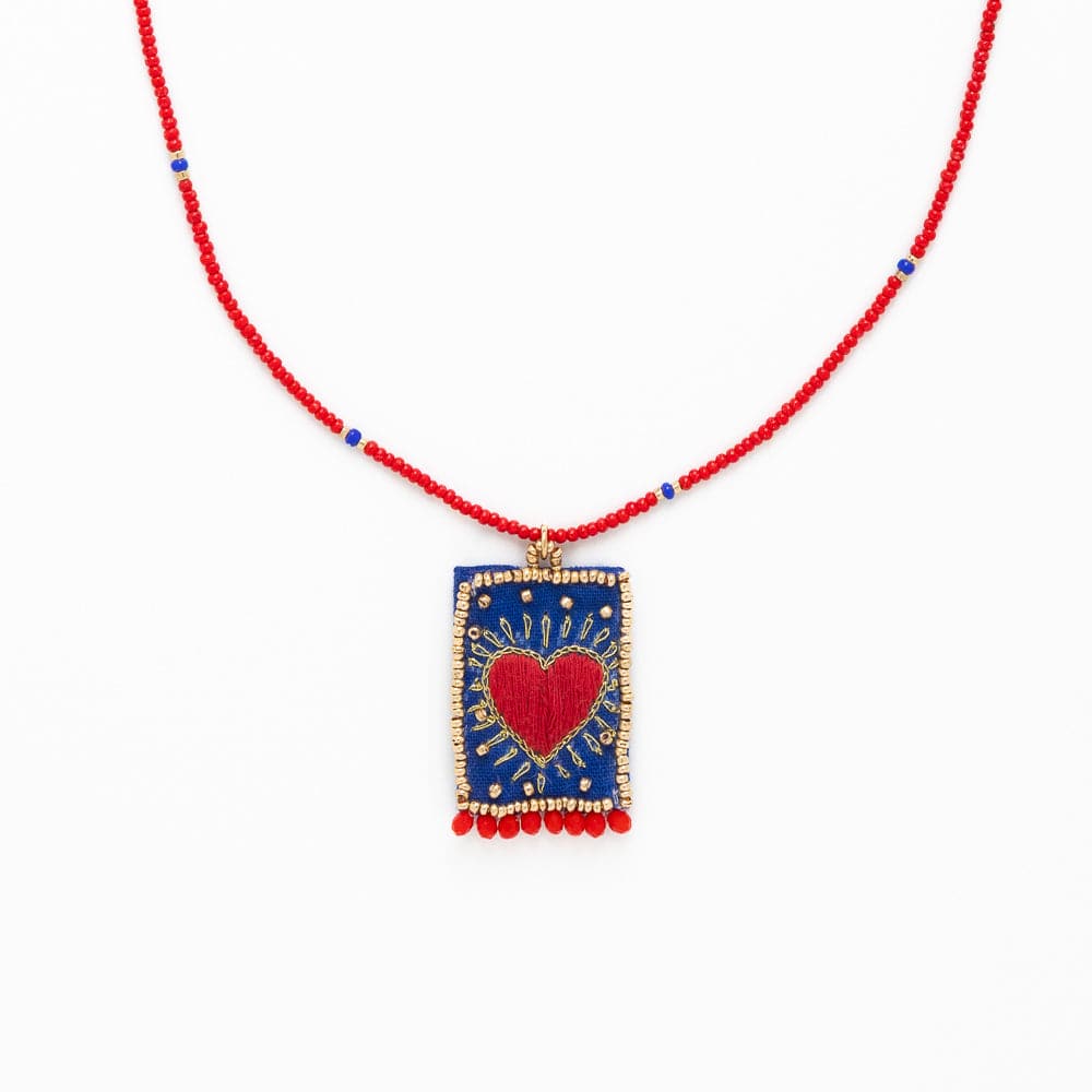 Robin Beaded Necklace