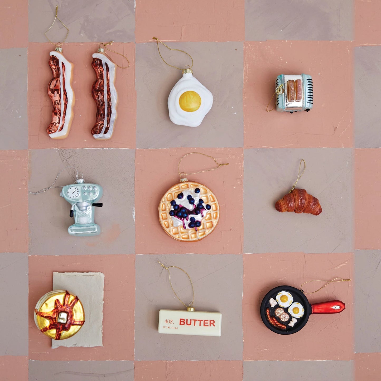 Glass Butter Ornament