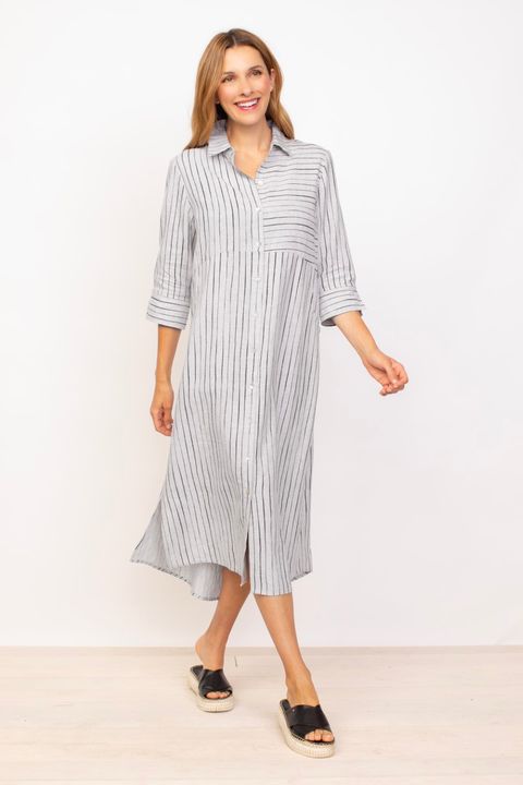 Easy Linen- Bamboo Shirt Dress