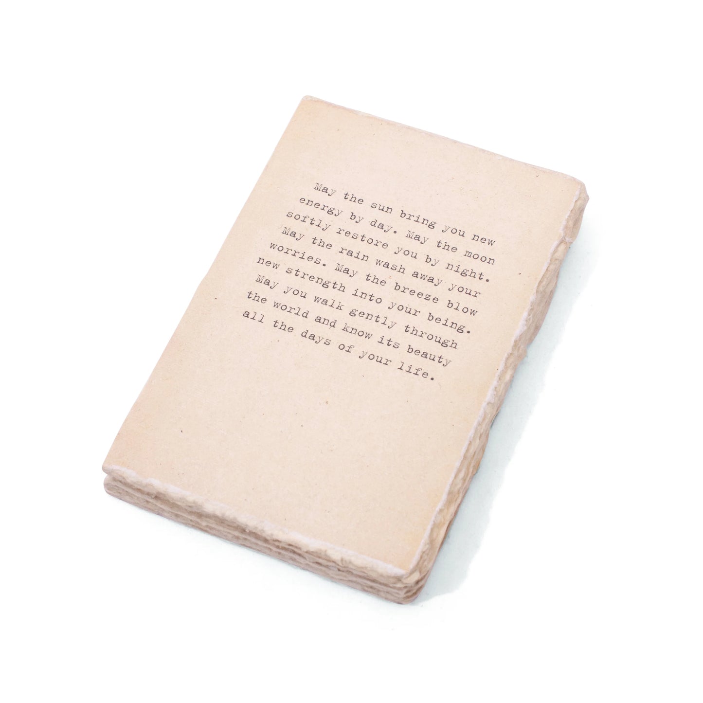Medium Deckled Edge Notebook