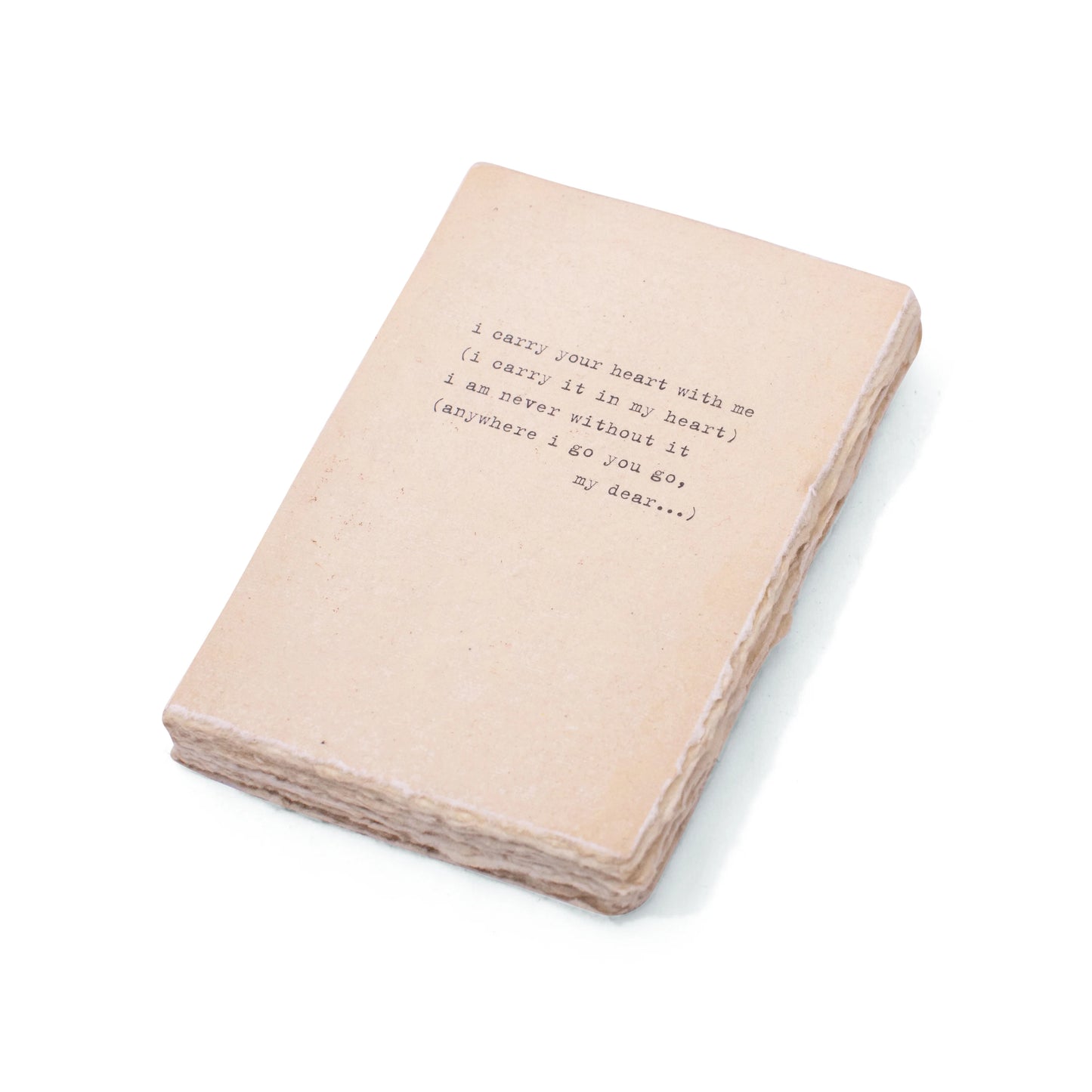 Medium Deckled Edge Notebook