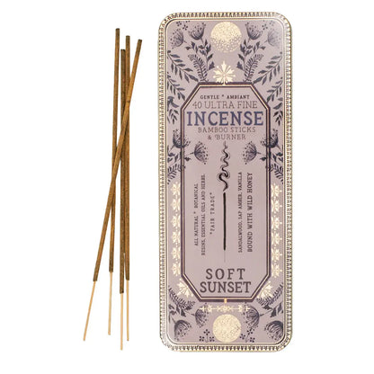 Bamboo Incense Sticks with Holder