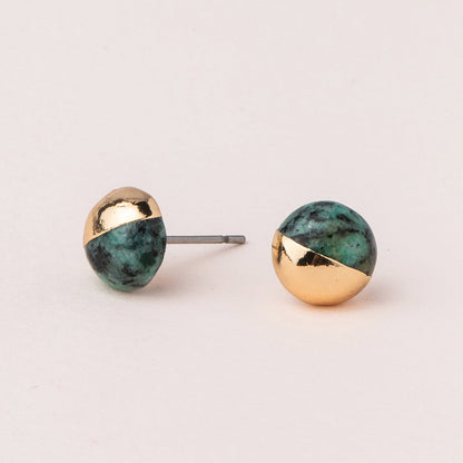 Dipped Stone Stud Scout Earrings