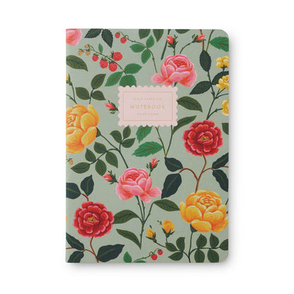 Assorted Set of 3 Roses Notebook