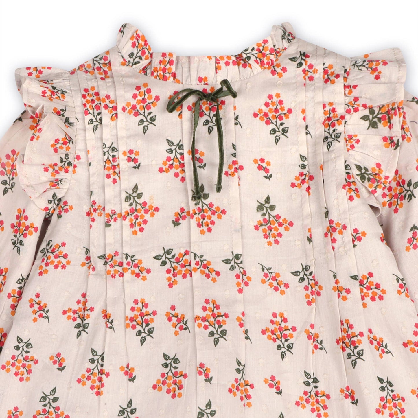 Lucca Floral Baby Dress & Bloomer Set (Organic Cotton)