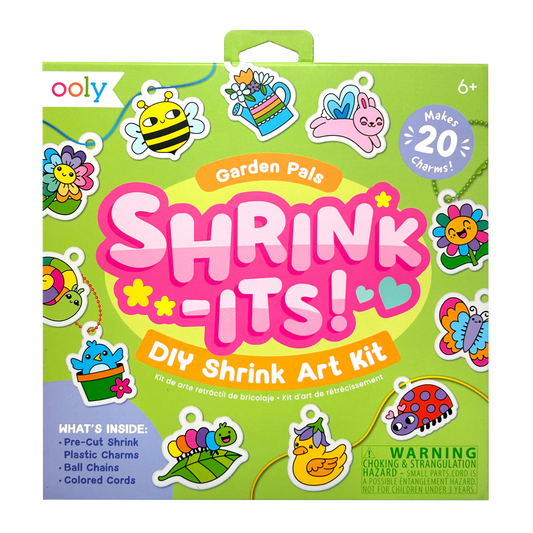 Shrink-Its!: D.I.Y. Shrink Art Kit - Garden Pals (28 PC Set)