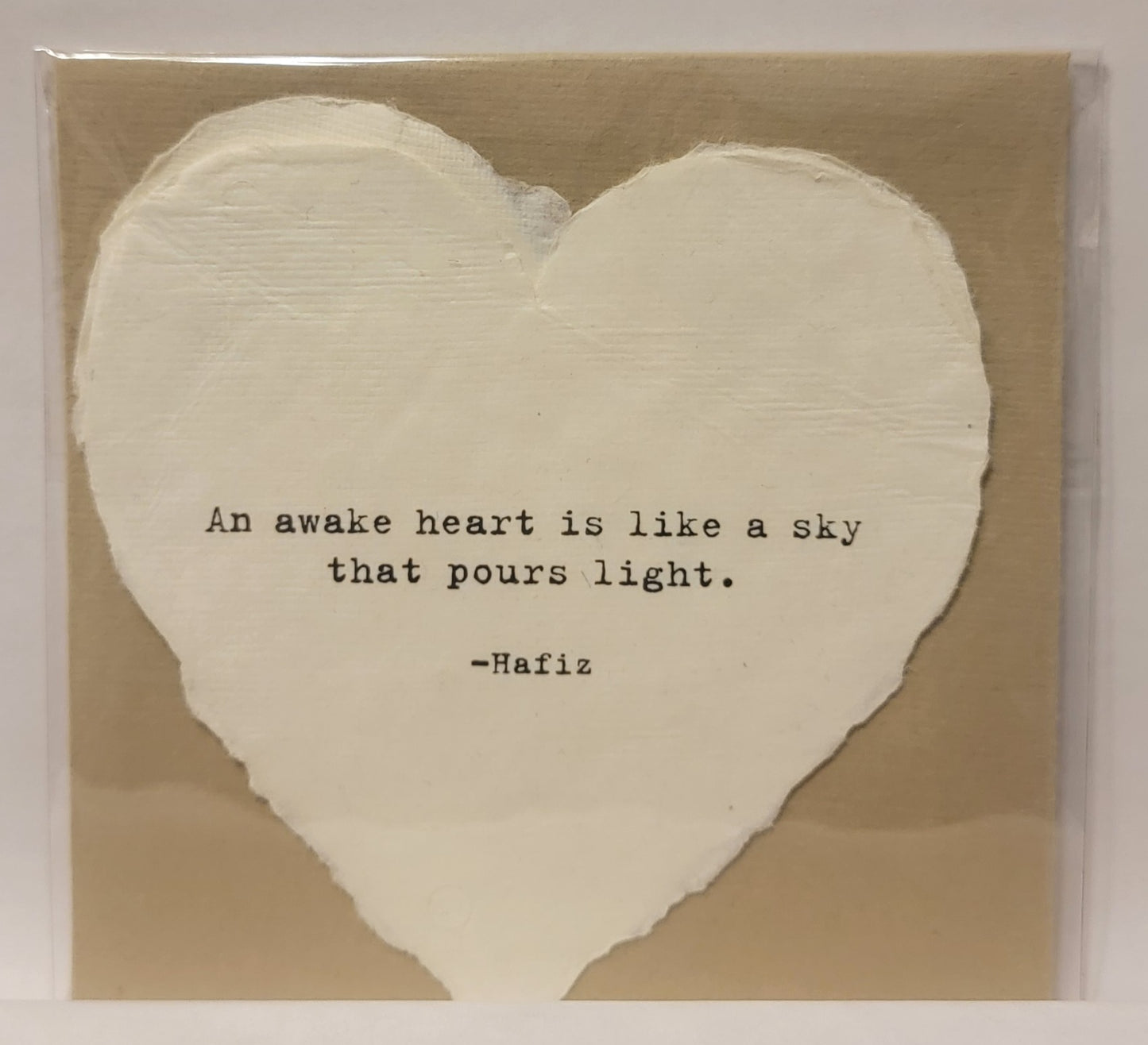 Deckled Heart Shaped Cards