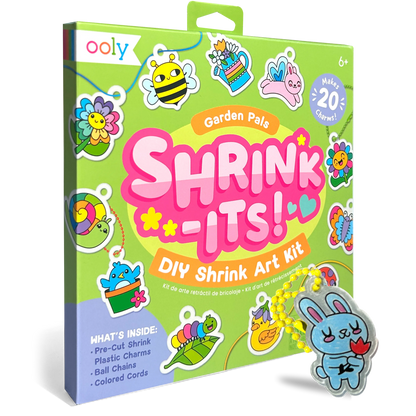 Shrink-Its!: D.I.Y. Shrink Art Kit - Garden Pals (28 PC Set)
