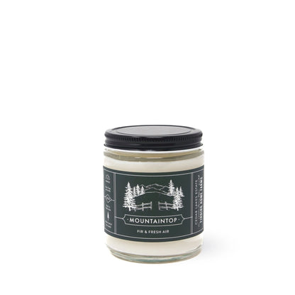 Soy Candle, Mountaintop, Woody and Fresh