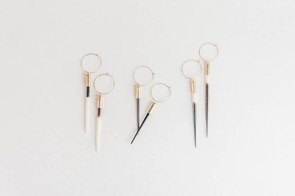 Yellowstone Beth Dutton Earrings, Predominantly White / Long (2.5" - 3.5")