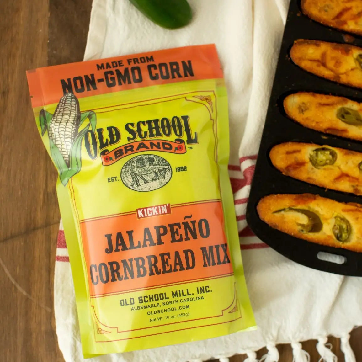 Old School Brand Jalapeno Cornbread Mix