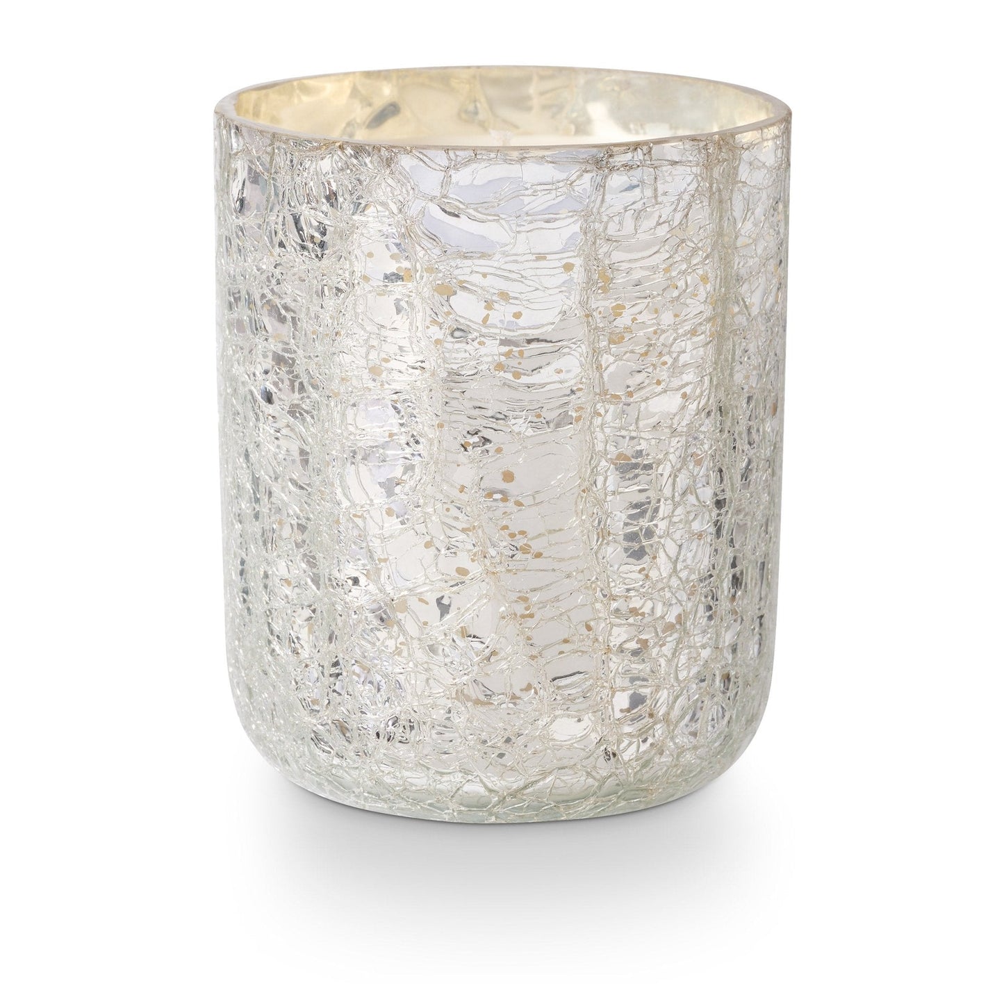 Balsam & Cedar Small Boxed Crackle Glass Candle