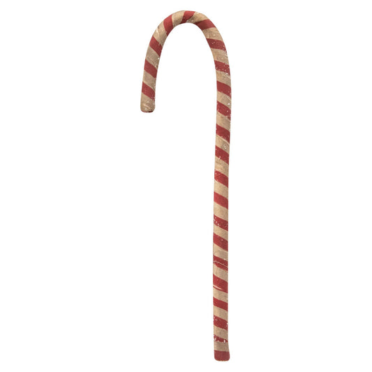 Antique Sparkle Candy Cane, 9"..