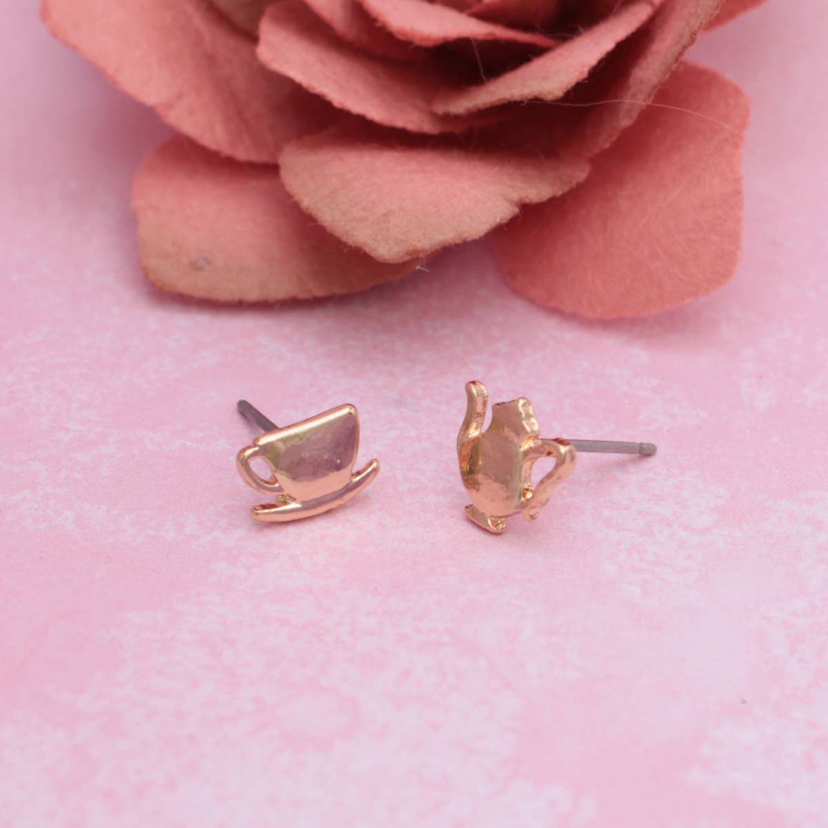 Literary Quotes Tea Post Earrings